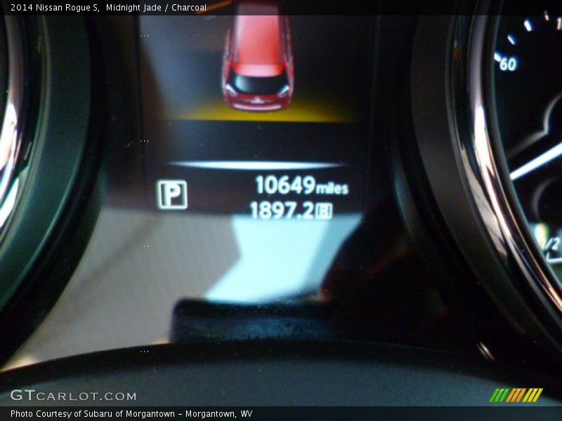 Midnight Jade / Charcoal 2014 Nissan Rogue S