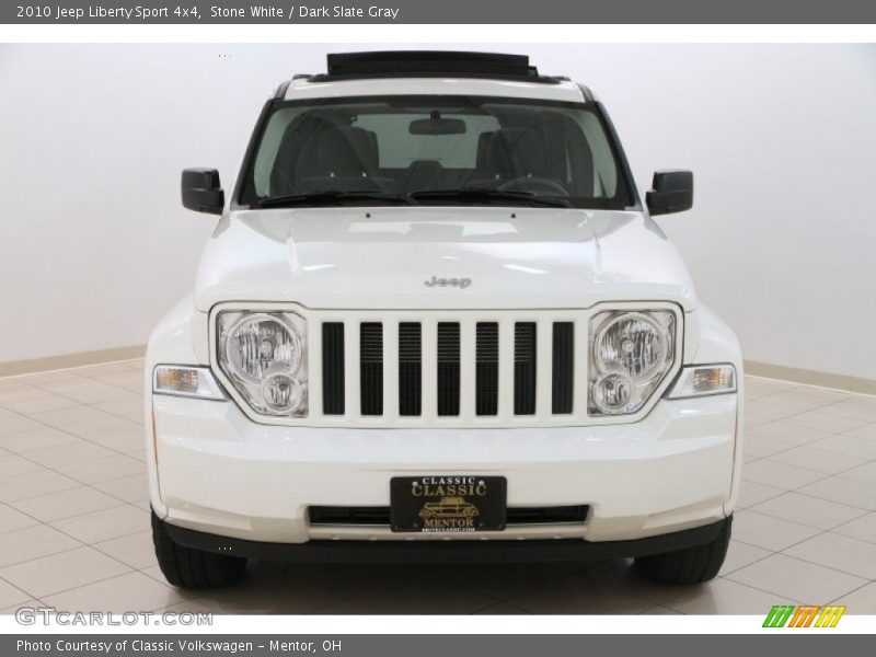 Stone White / Dark Slate Gray 2010 Jeep Liberty Sport 4x4