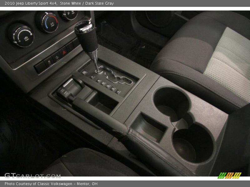 Stone White / Dark Slate Gray 2010 Jeep Liberty Sport 4x4