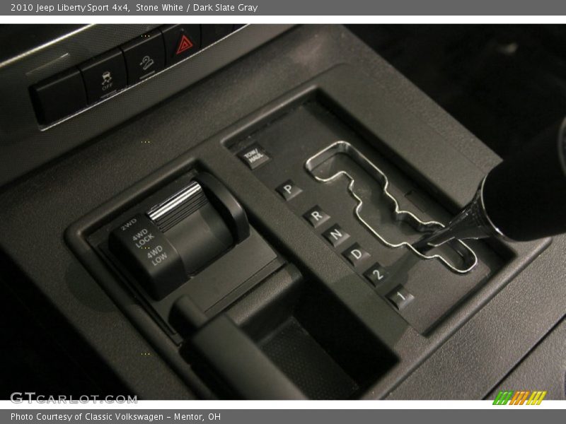 Stone White / Dark Slate Gray 2010 Jeep Liberty Sport 4x4