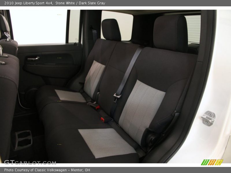 Stone White / Dark Slate Gray 2010 Jeep Liberty Sport 4x4