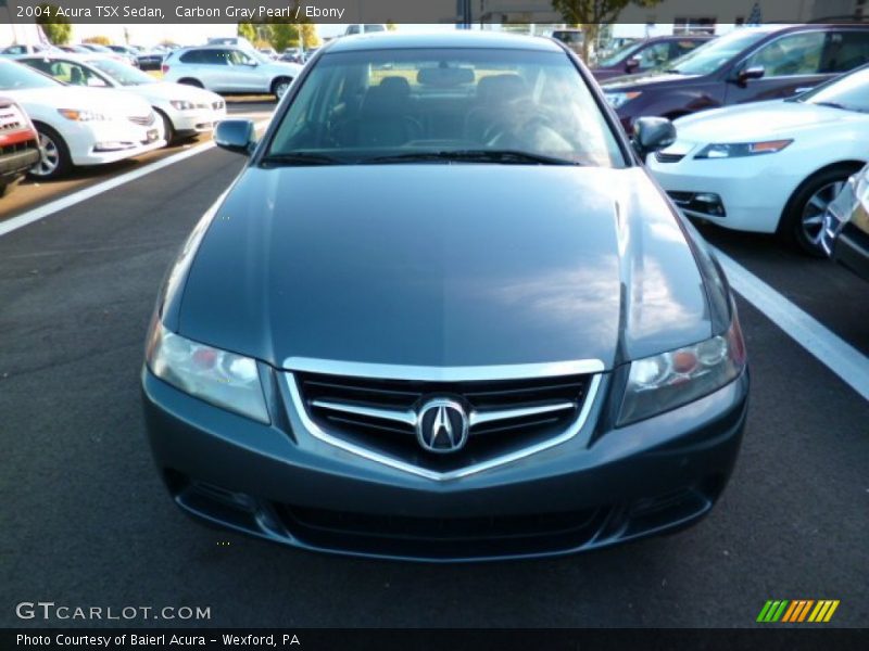 Carbon Gray Pearl / Ebony 2004 Acura TSX Sedan
