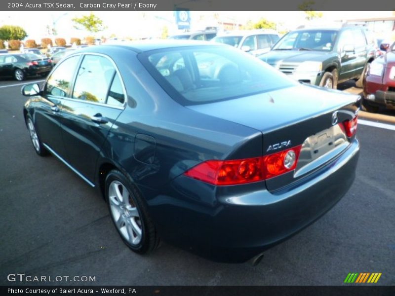 Carbon Gray Pearl / Ebony 2004 Acura TSX Sedan