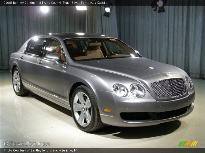 Silver Tempest / Saddle 2008 Bentley Continental Flying Spur 4-Seat