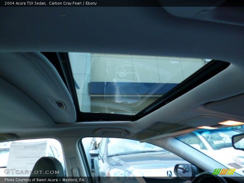 Carbon Gray Pearl / Ebony 2004 Acura TSX Sedan