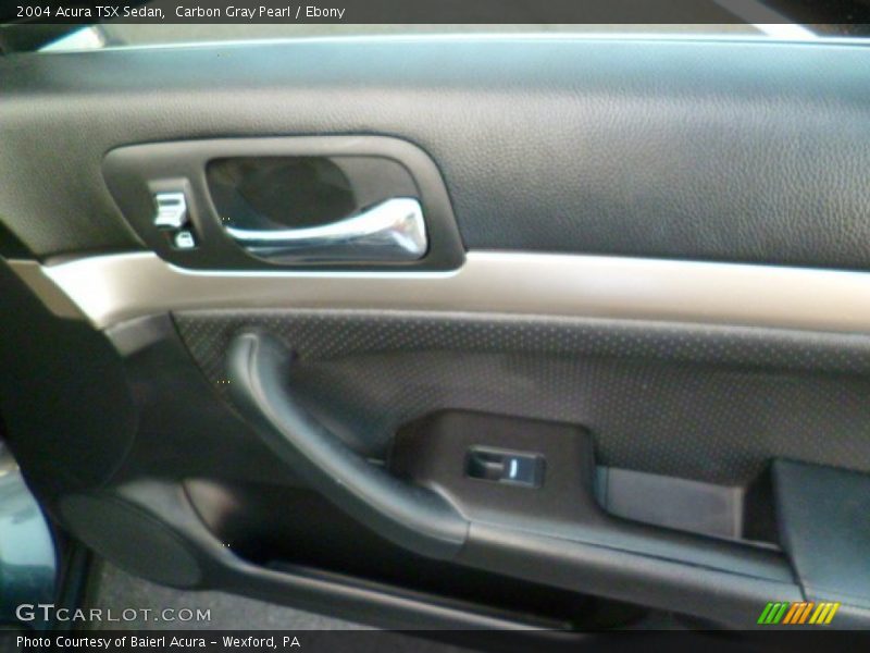 Carbon Gray Pearl / Ebony 2004 Acura TSX Sedan