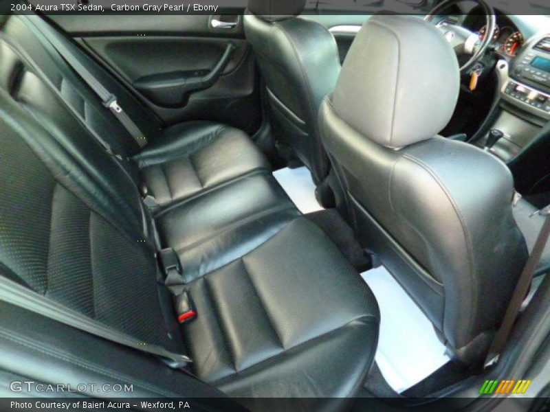 Carbon Gray Pearl / Ebony 2004 Acura TSX Sedan