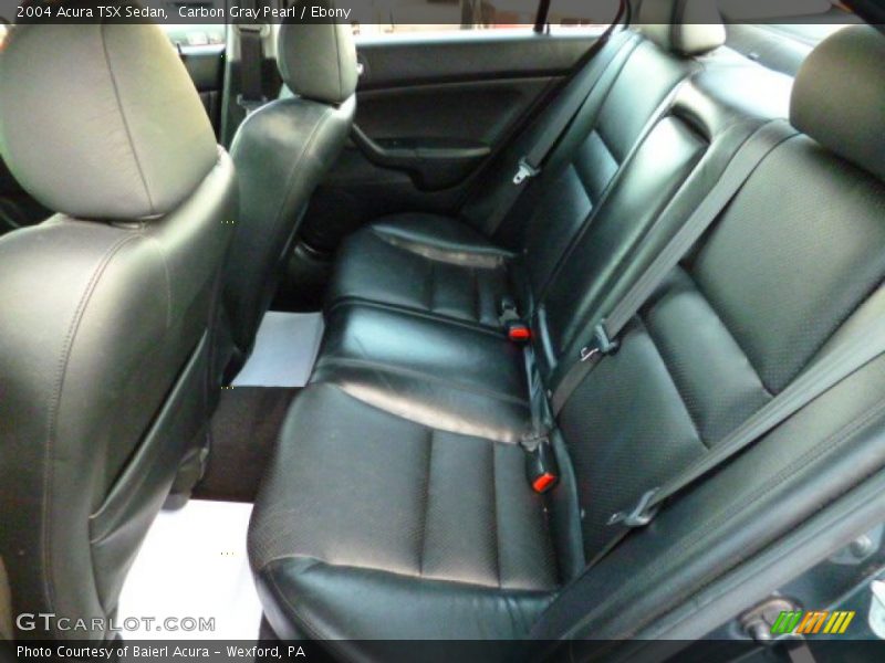 Carbon Gray Pearl / Ebony 2004 Acura TSX Sedan