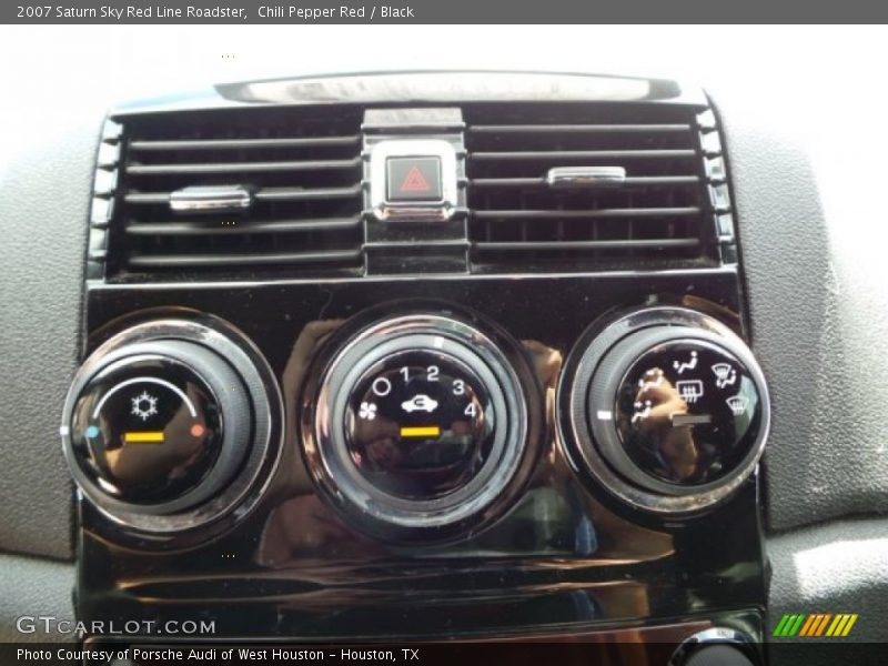 Chili Pepper Red / Black 2007 Saturn Sky Red Line Roadster