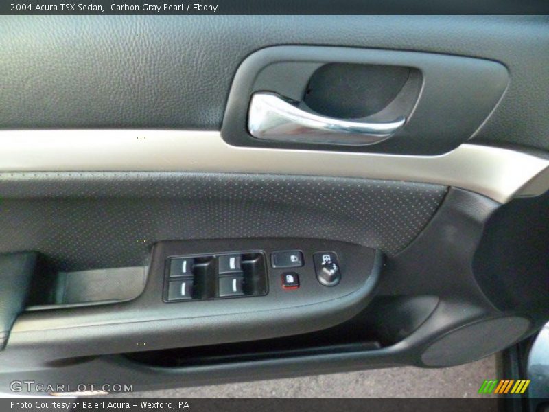 Carbon Gray Pearl / Ebony 2004 Acura TSX Sedan