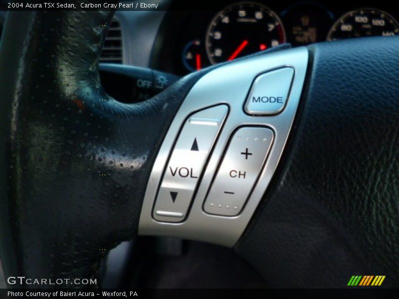 Carbon Gray Pearl / Ebony 2004 Acura TSX Sedan