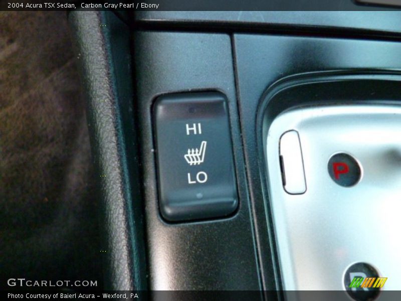 Carbon Gray Pearl / Ebony 2004 Acura TSX Sedan