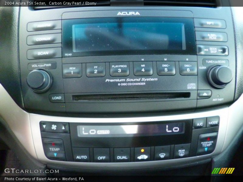 Carbon Gray Pearl / Ebony 2004 Acura TSX Sedan