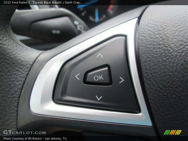 Tuxedo Black Metallic / Earth Gray 2015 Ford Fusion S