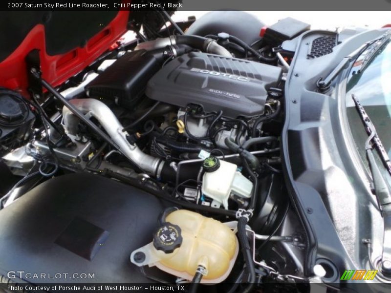 Chili Pepper Red / Black 2007 Saturn Sky Red Line Roadster