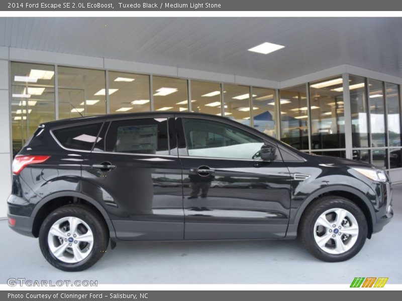 Tuxedo Black / Medium Light Stone 2014 Ford Escape SE 2.0L EcoBoost