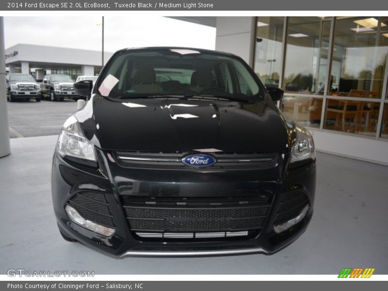 Tuxedo Black / Medium Light Stone 2014 Ford Escape SE 2.0L EcoBoost