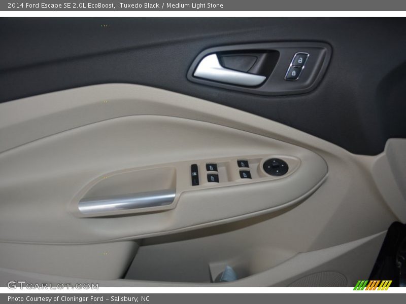 Tuxedo Black / Medium Light Stone 2014 Ford Escape SE 2.0L EcoBoost
