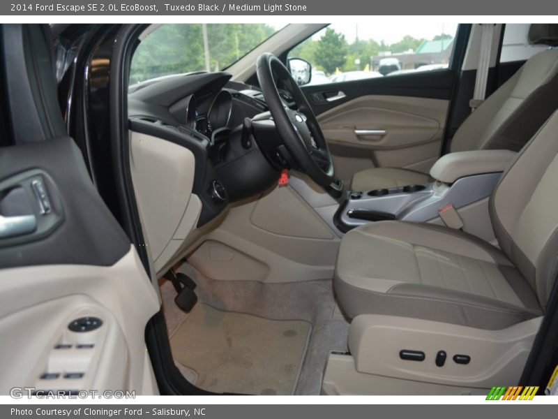 Tuxedo Black / Medium Light Stone 2014 Ford Escape SE 2.0L EcoBoost