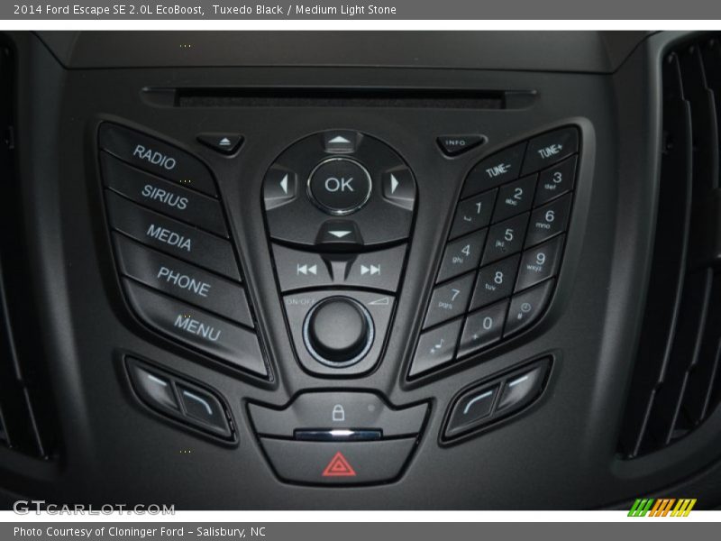 Tuxedo Black / Medium Light Stone 2014 Ford Escape SE 2.0L EcoBoost