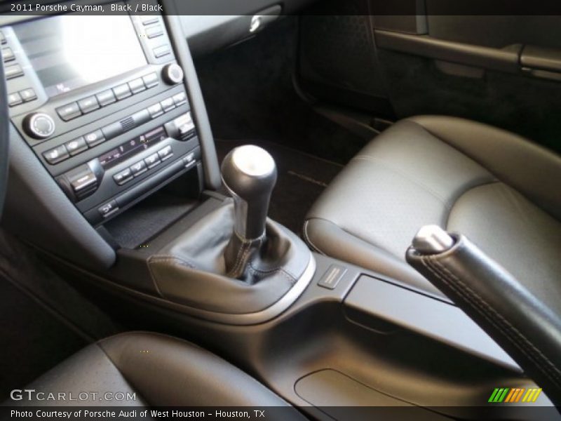 Black / Black 2011 Porsche Cayman