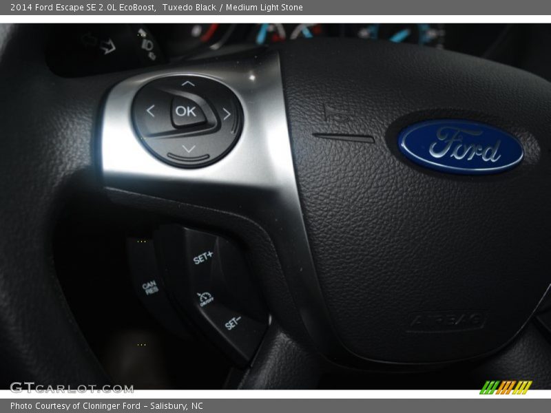 Tuxedo Black / Medium Light Stone 2014 Ford Escape SE 2.0L EcoBoost