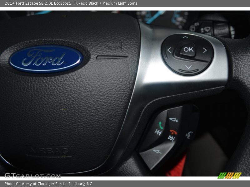 Tuxedo Black / Medium Light Stone 2014 Ford Escape SE 2.0L EcoBoost