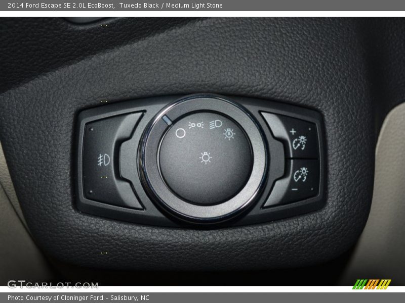 Tuxedo Black / Medium Light Stone 2014 Ford Escape SE 2.0L EcoBoost