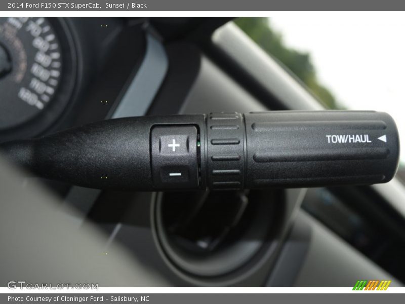 Sunset / Black 2014 Ford F150 STX SuperCab