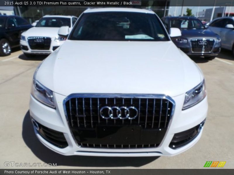 Glacier White Metallic / Black 2015 Audi Q5 3.0 TDI Premium Plus quattro
