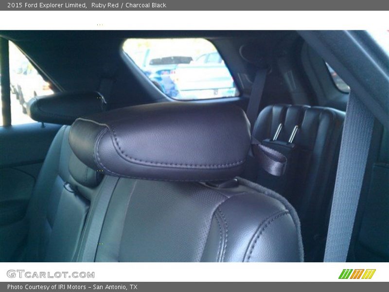 Ruby Red / Charcoal Black 2015 Ford Explorer Limited
