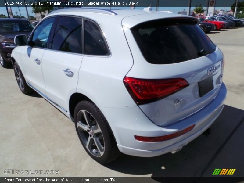 Glacier White Metallic / Black 2015 Audi Q5 3.0 TDI Premium Plus quattro