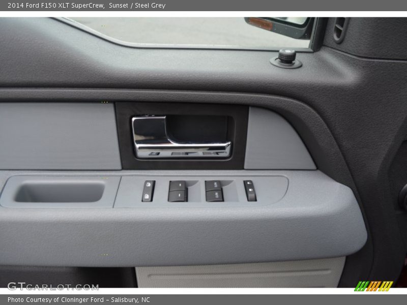 Sunset / Steel Grey 2014 Ford F150 XLT SuperCrew