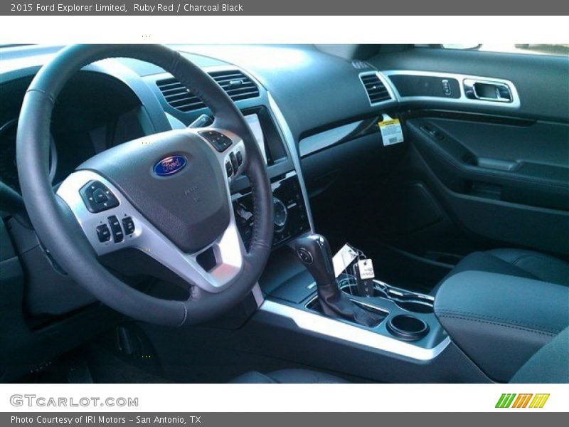 Ruby Red / Charcoal Black 2015 Ford Explorer Limited