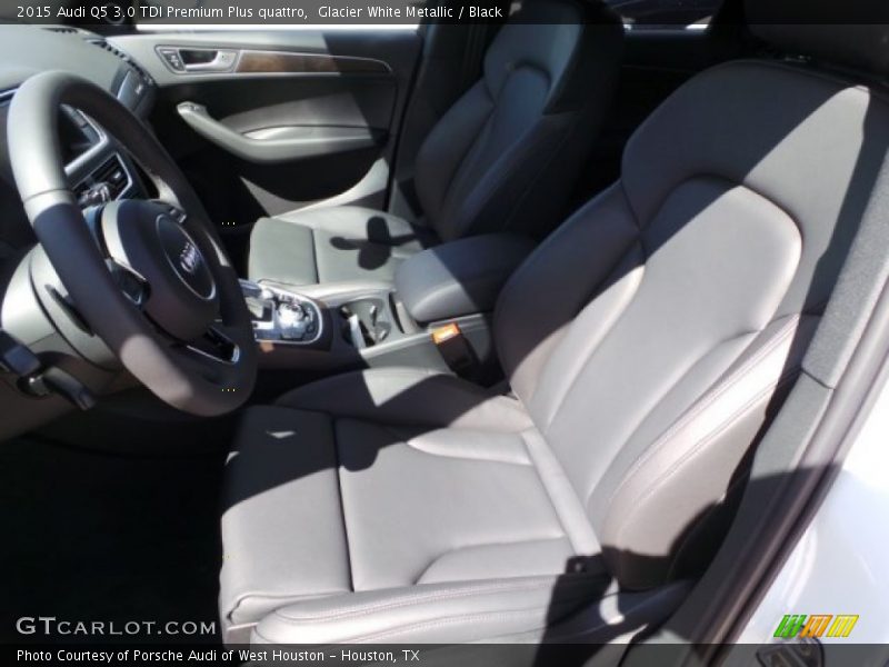 Glacier White Metallic / Black 2015 Audi Q5 3.0 TDI Premium Plus quattro