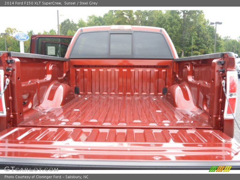 Sunset / Steel Grey 2014 Ford F150 XLT SuperCrew