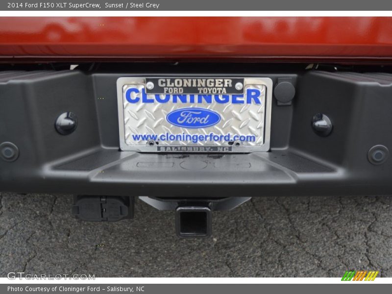 Sunset / Steel Grey 2014 Ford F150 XLT SuperCrew