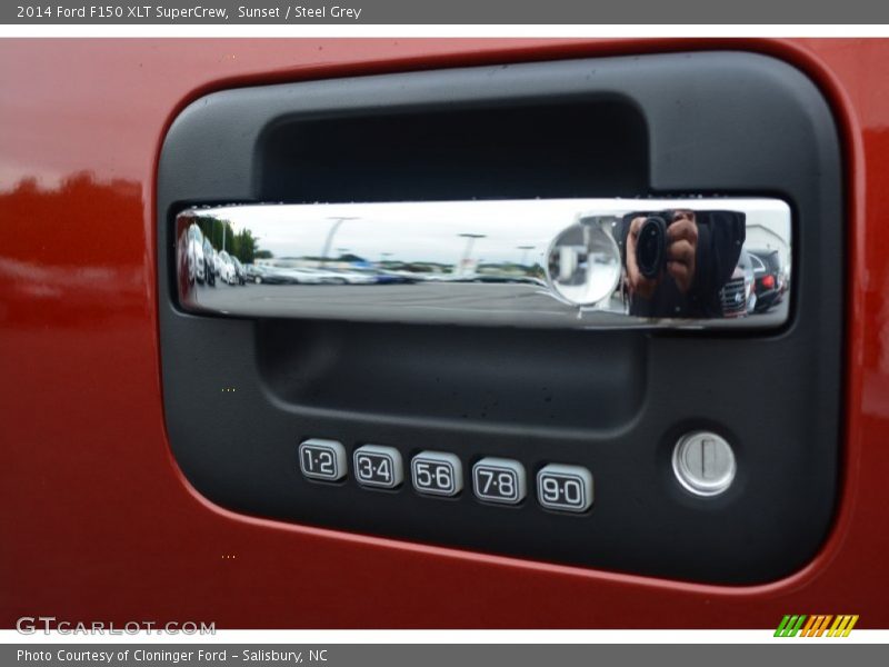 Sunset / Steel Grey 2014 Ford F150 XLT SuperCrew