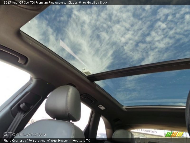Glacier White Metallic / Black 2015 Audi Q5 3.0 TDI Premium Plus quattro