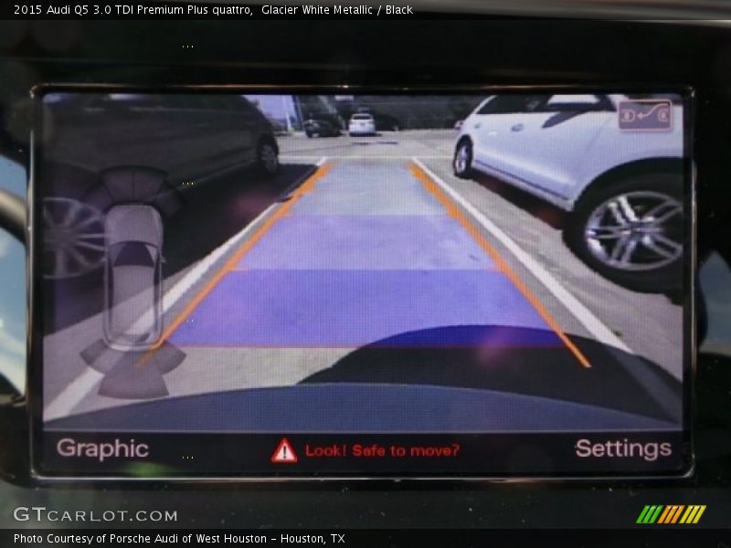 Glacier White Metallic / Black 2015 Audi Q5 3.0 TDI Premium Plus quattro