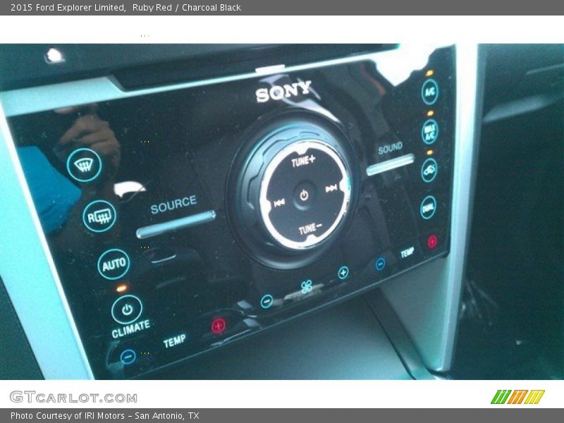 Ruby Red / Charcoal Black 2015 Ford Explorer Limited