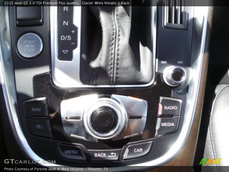 Glacier White Metallic / Black 2015 Audi Q5 3.0 TDI Premium Plus quattro