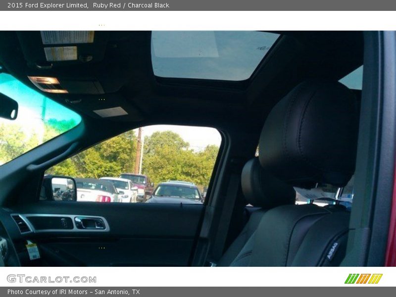 Ruby Red / Charcoal Black 2015 Ford Explorer Limited