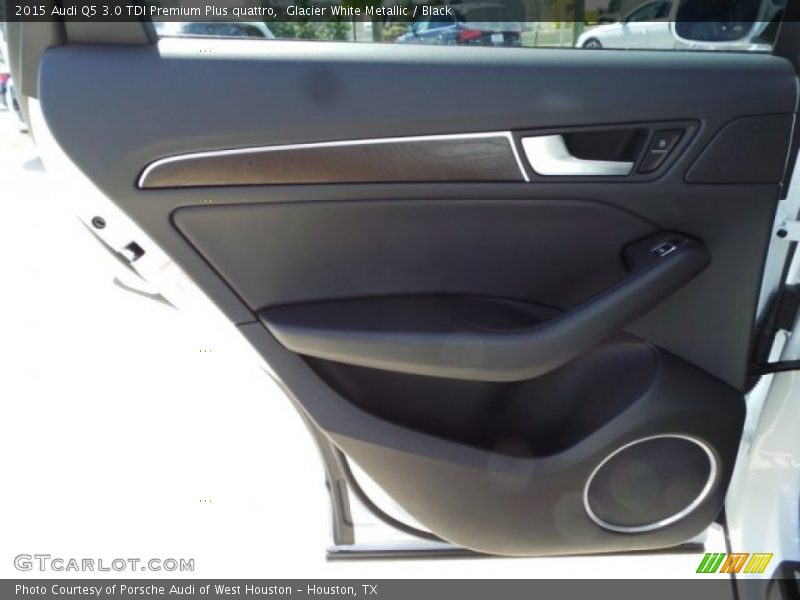 Glacier White Metallic / Black 2015 Audi Q5 3.0 TDI Premium Plus quattro