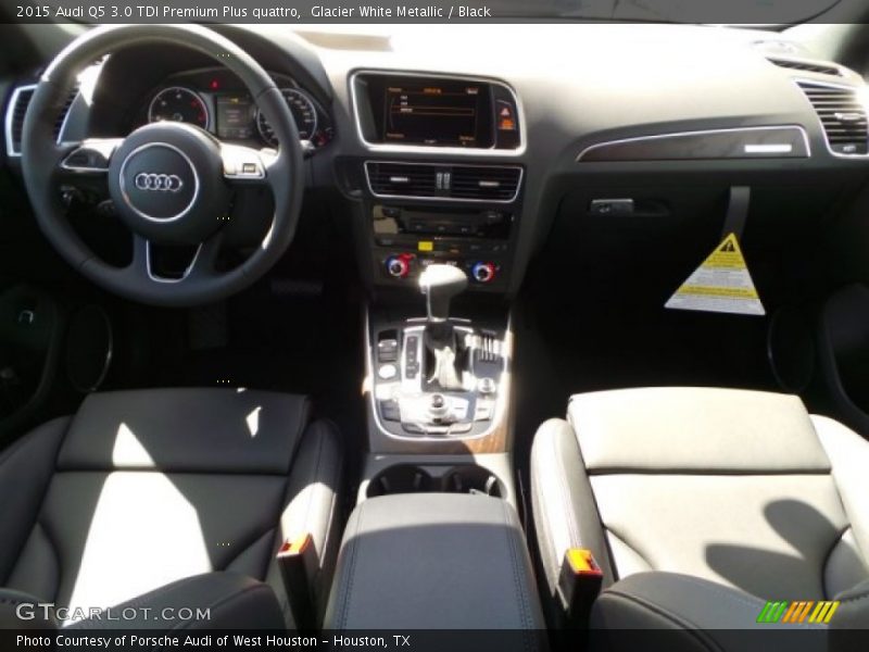 Glacier White Metallic / Black 2015 Audi Q5 3.0 TDI Premium Plus quattro
