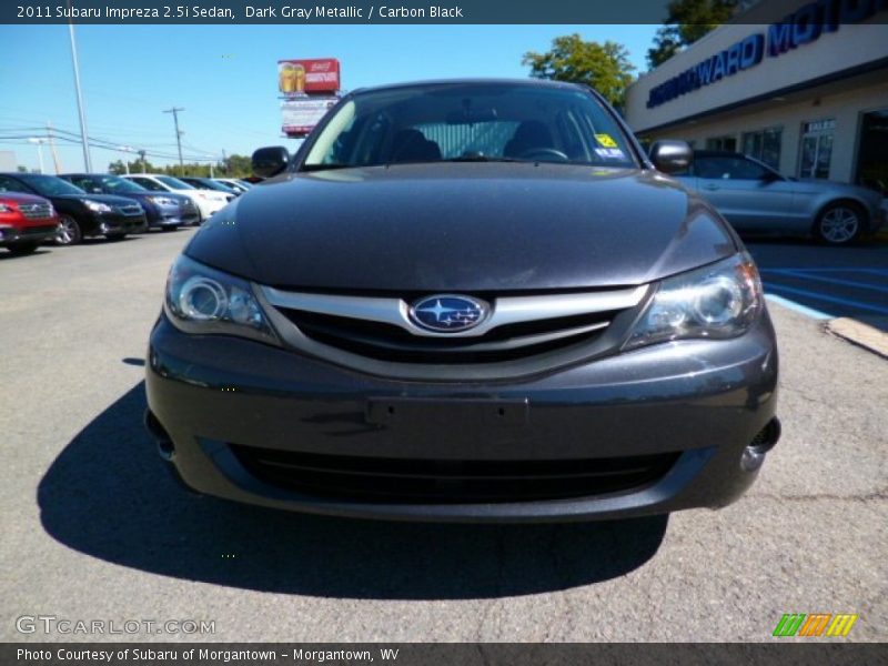 Dark Gray Metallic / Carbon Black 2011 Subaru Impreza 2.5i Sedan