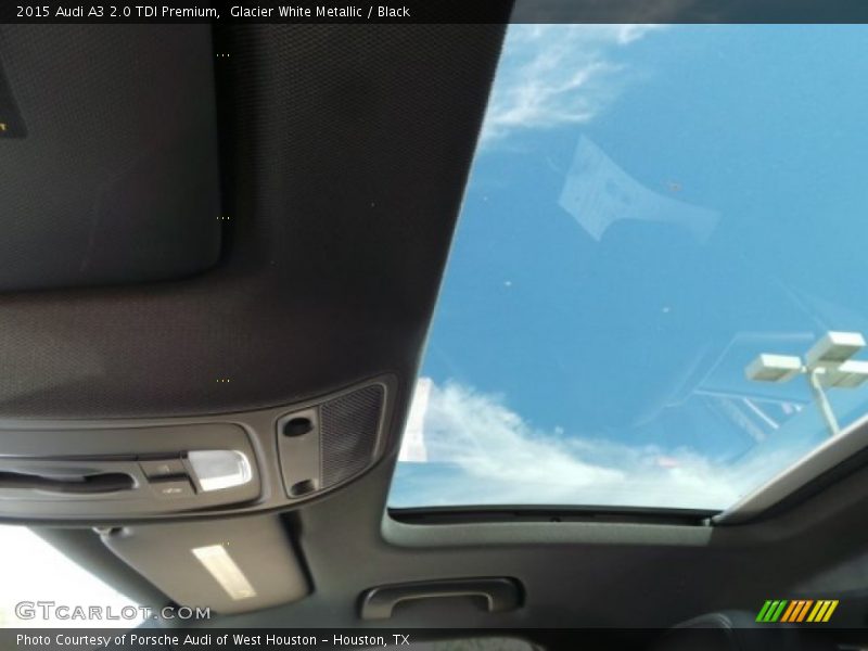 Glacier White Metallic / Black 2015 Audi A3 2.0 TDI Premium