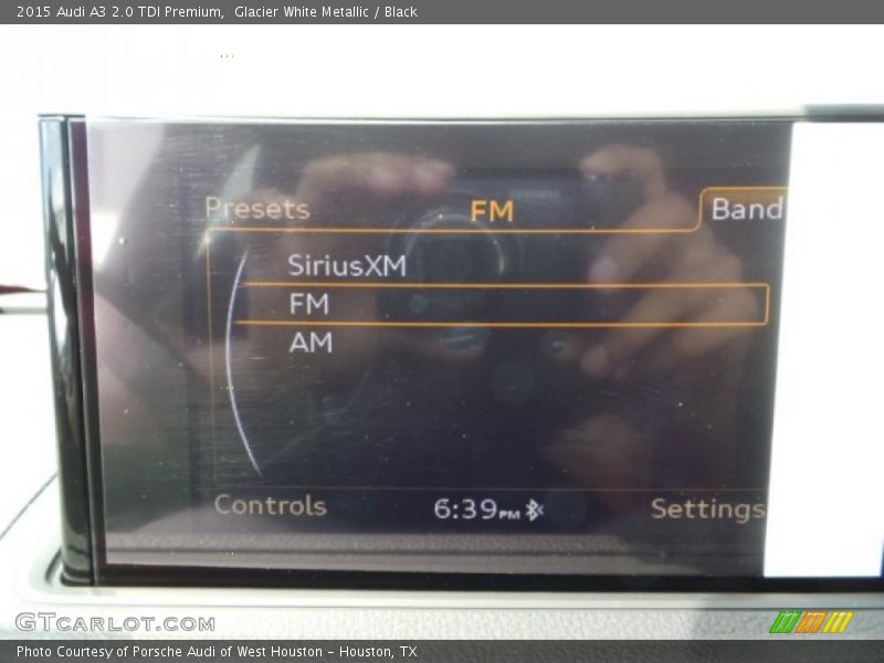 Glacier White Metallic / Black 2015 Audi A3 2.0 TDI Premium