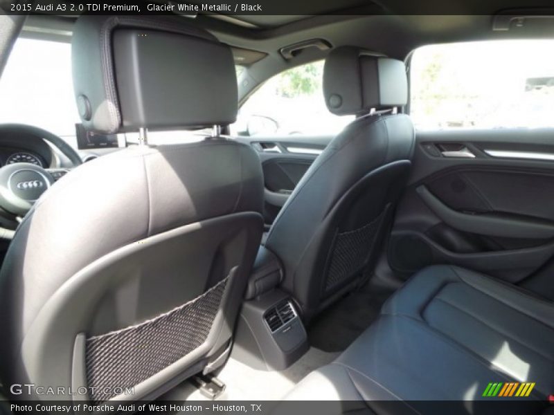 Glacier White Metallic / Black 2015 Audi A3 2.0 TDI Premium
