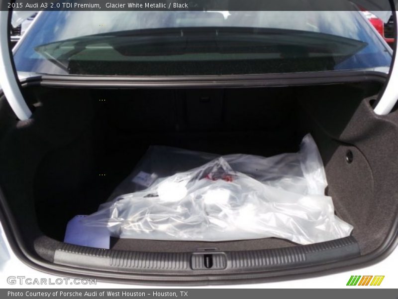 Glacier White Metallic / Black 2015 Audi A3 2.0 TDI Premium
